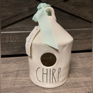 Rae Dunn CHIRP Birdhouse (Double Sided) 🇺🇸